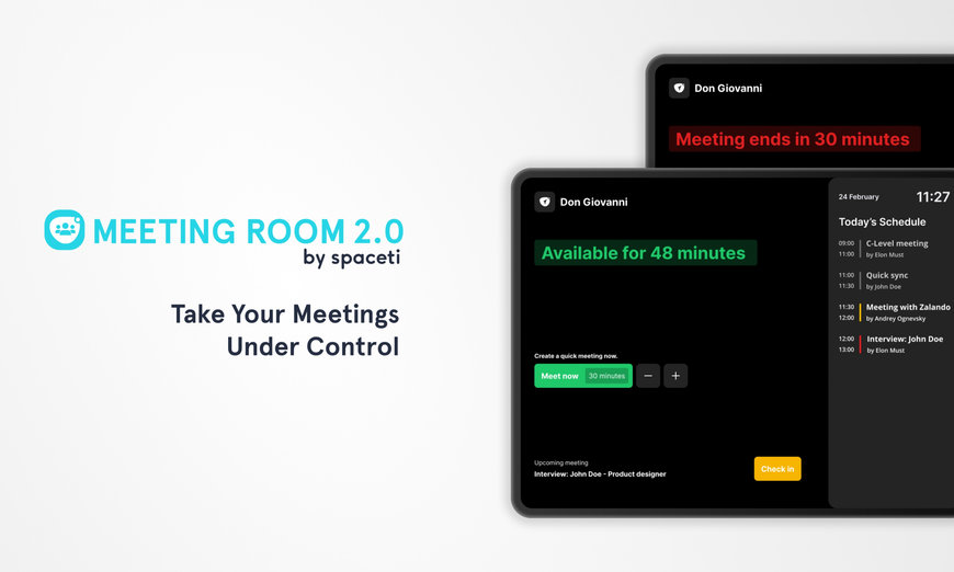 Major Product Release – Meeting Room 2.0 Edition!